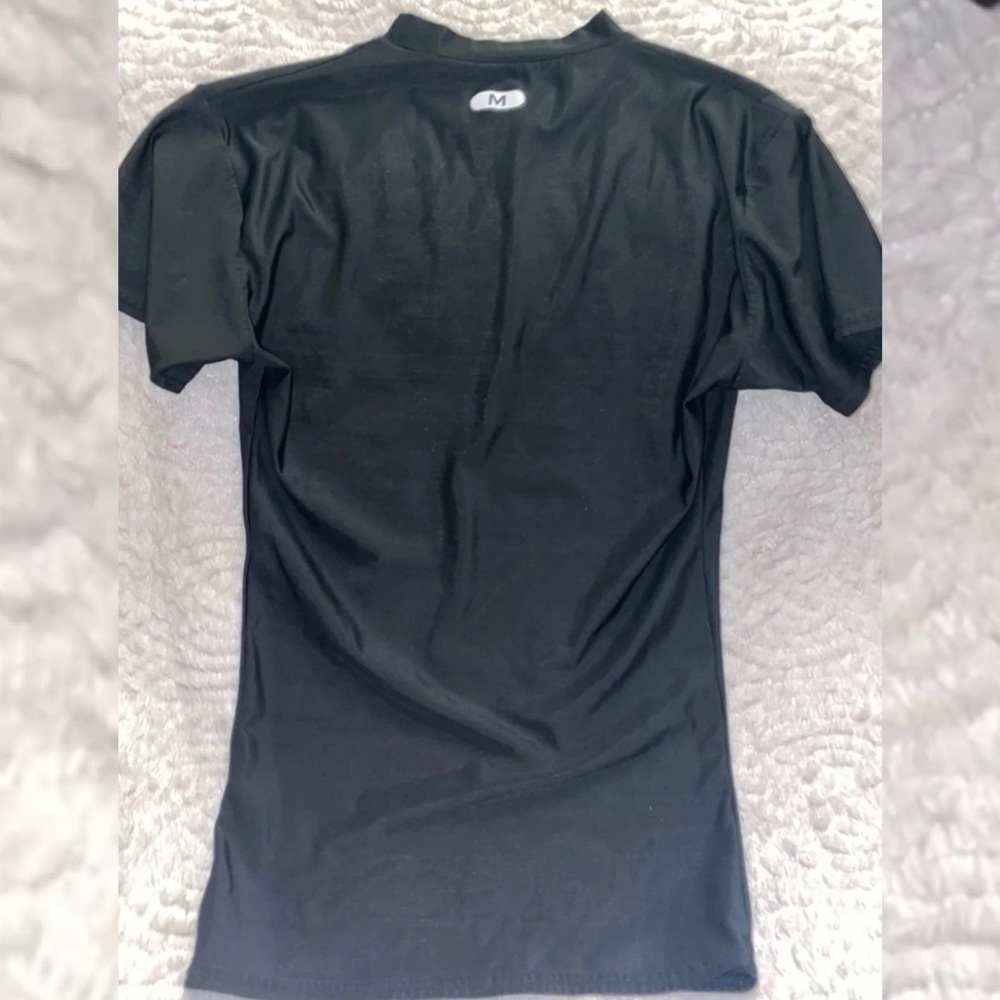 ๐ Big Boys Size Medium Black Sweat Wicking Activewear Workout Tee Shirt